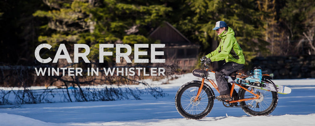 Fat Bike électrique Un hiver « sans voiture » à Whistler